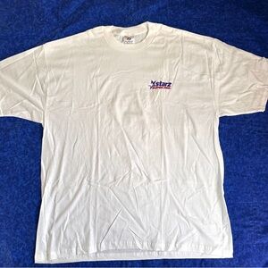 RARE Vintage 90s JERZEES Men’s XL STARZ SUPER PAK Promo T-Shirt White NEW Cotton